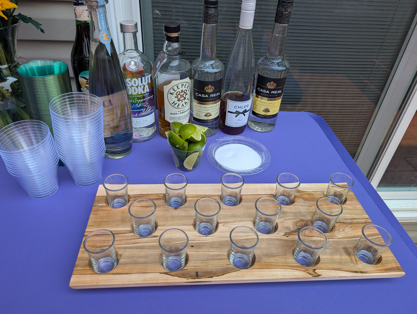 Ambrosia Maple Shot Serving Tray (#401)