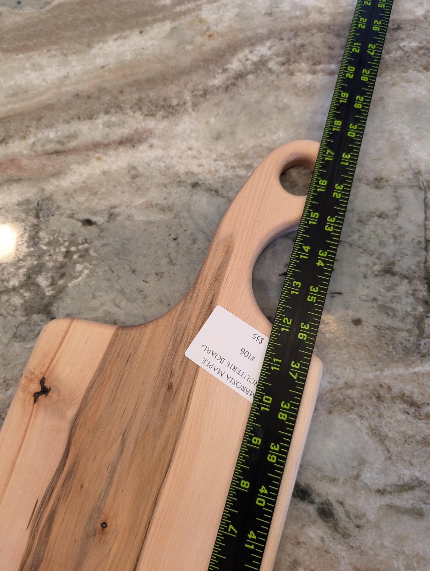 Ambrosia Maple Charcuterie Board (#106)