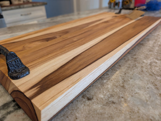 Teak Wood Serving Tray (#701)