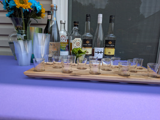 Ambrosia Maple Shot Serving Tray (#401)