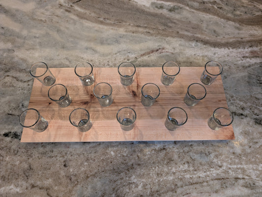 Cherry Shot Serving Tray (#402)