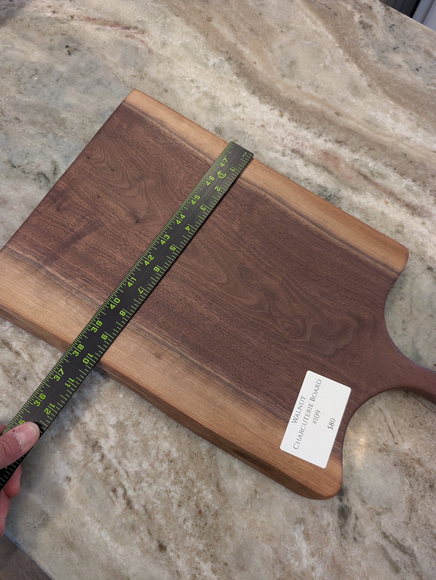 Walnut Charcuterie Board (#109)