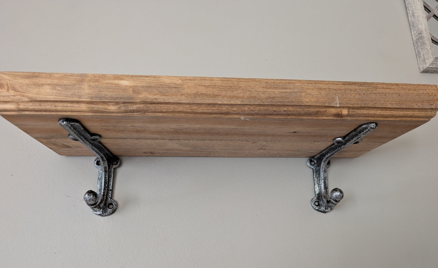 Hanging Shelf with Hook Bracket (#203)