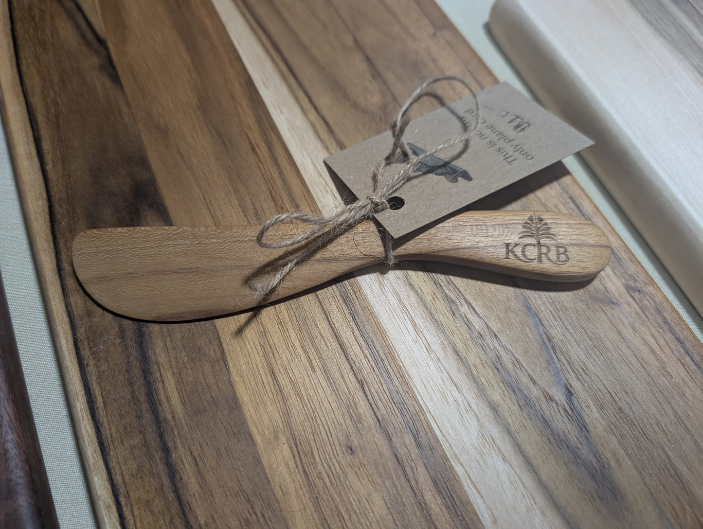 Teak Butter Knife – Handmade Spreader
