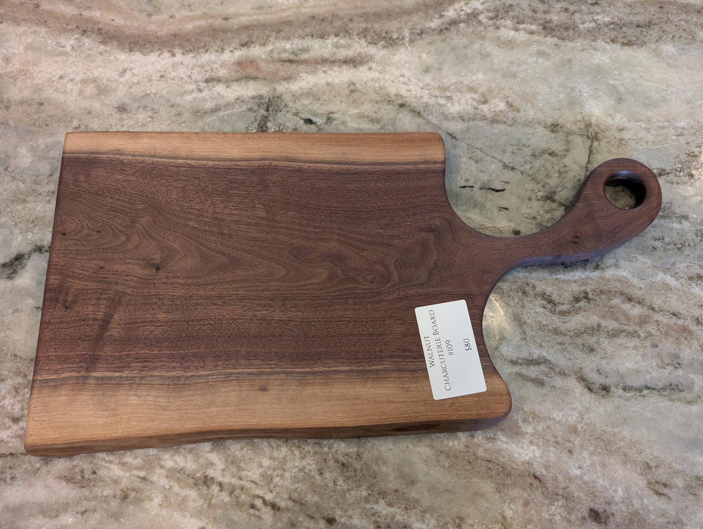 Walnut Charcuterie Board (#109)