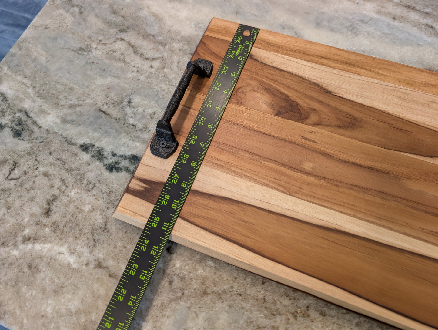 Teak Wood Serving Tray (#701)