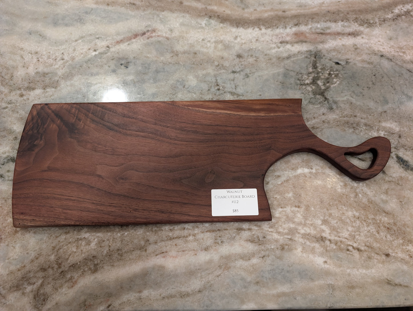 Walnut Charcuterie Board (#112)