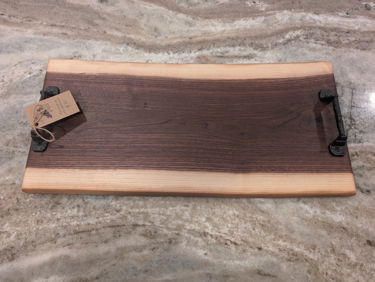 Walnut Live Edge Serving Tray (#702)