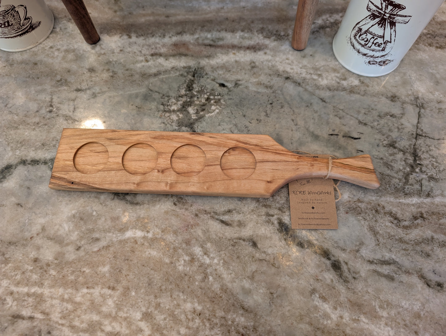Hardwood Shot Flight Tray