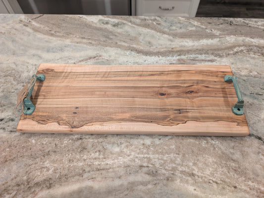 Ambrosia Maple Live Edge Serving Tray (#703)