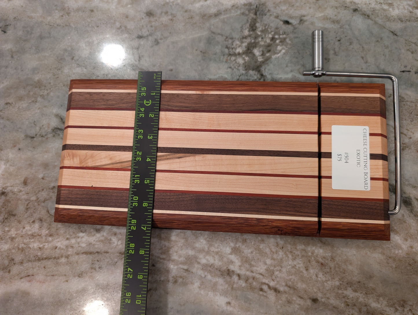 Exotic Cheese Cutting Board (#504)