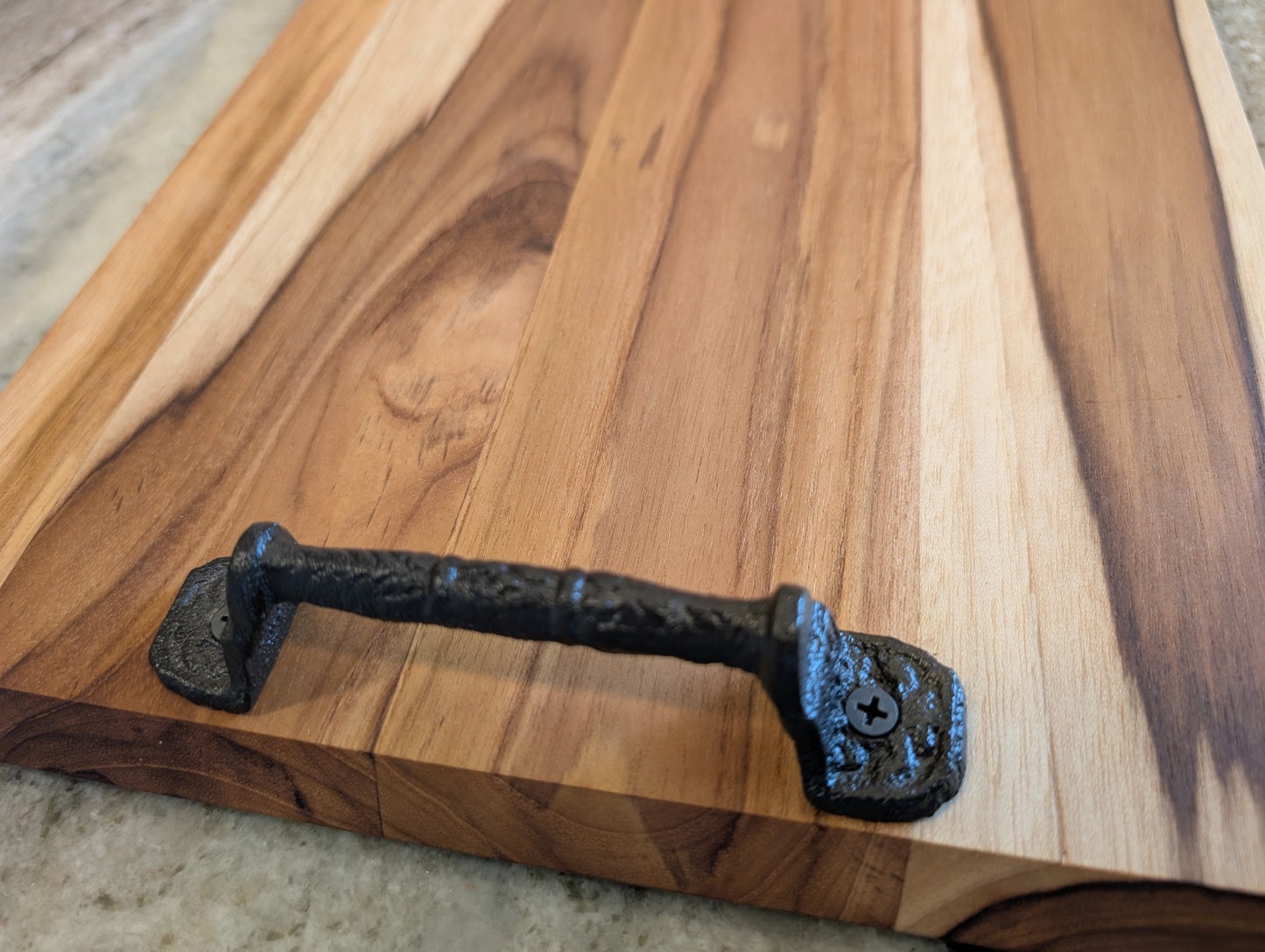 Teak Wood Serving Tray (#701)