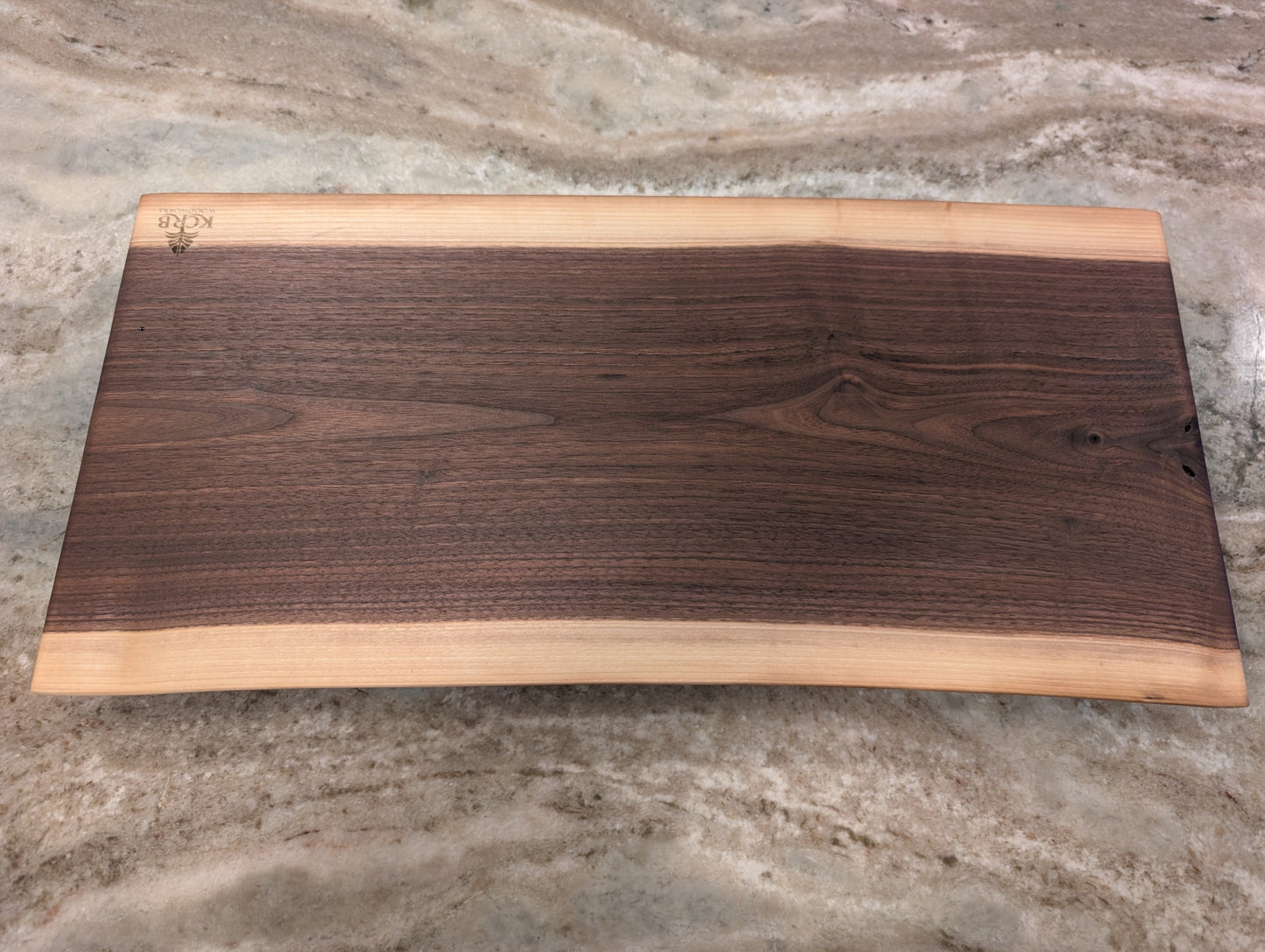 Walnut Live Edge Serving Tray (#702)