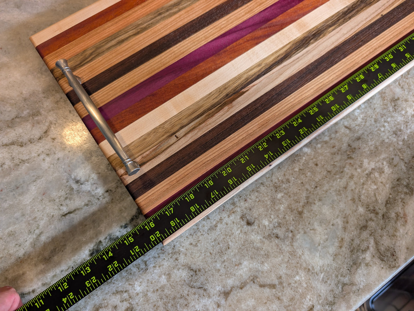 Exotic Wood Serving Tray (#704)