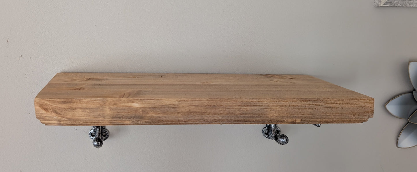 Hanging Shelf with Hook Bracket (#203)