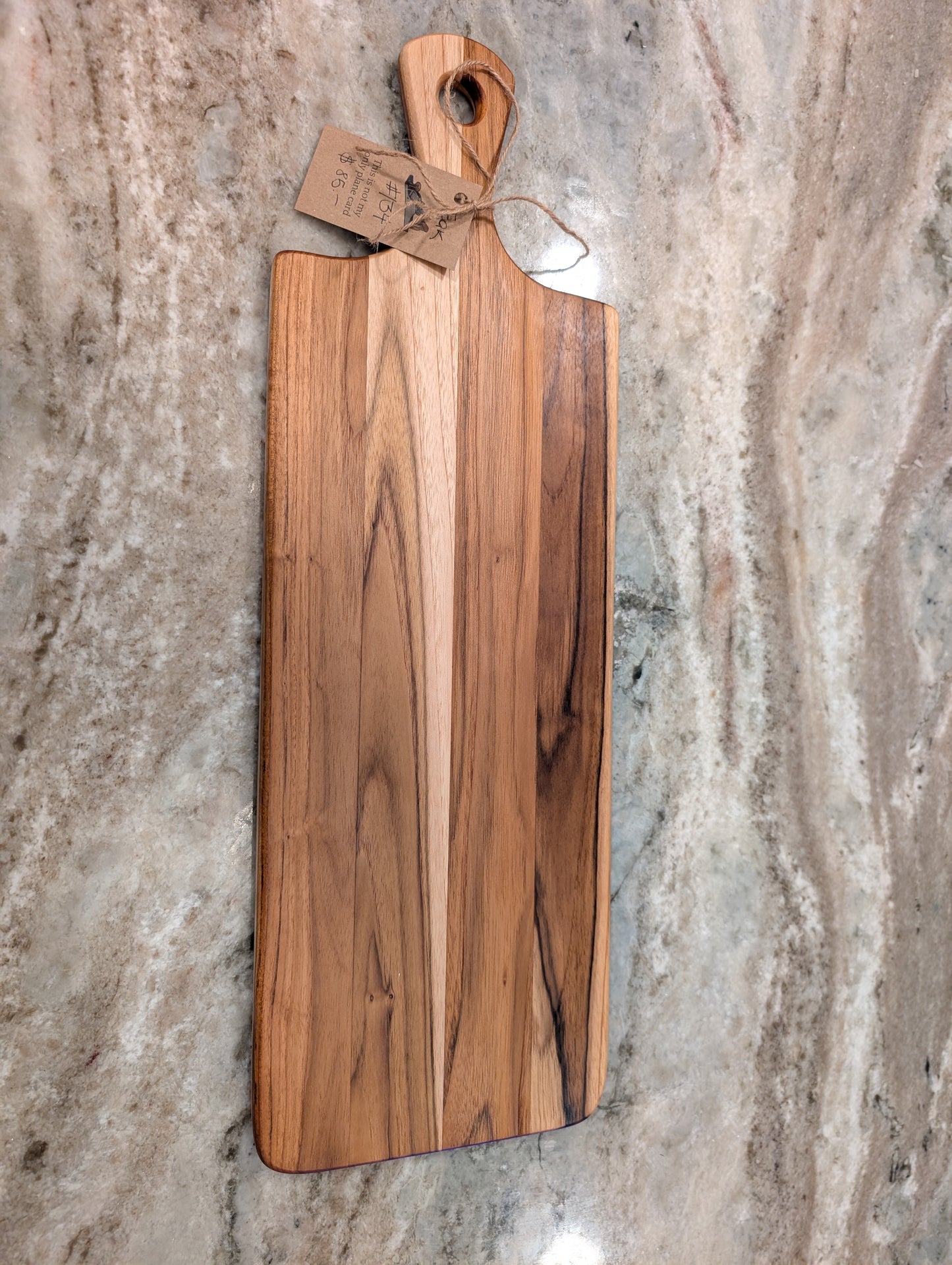 Teak Charcuterie Board (#134)