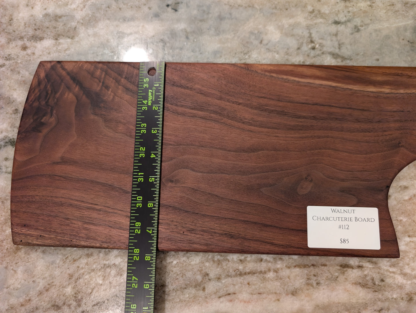 Walnut Charcuterie Board (#112)