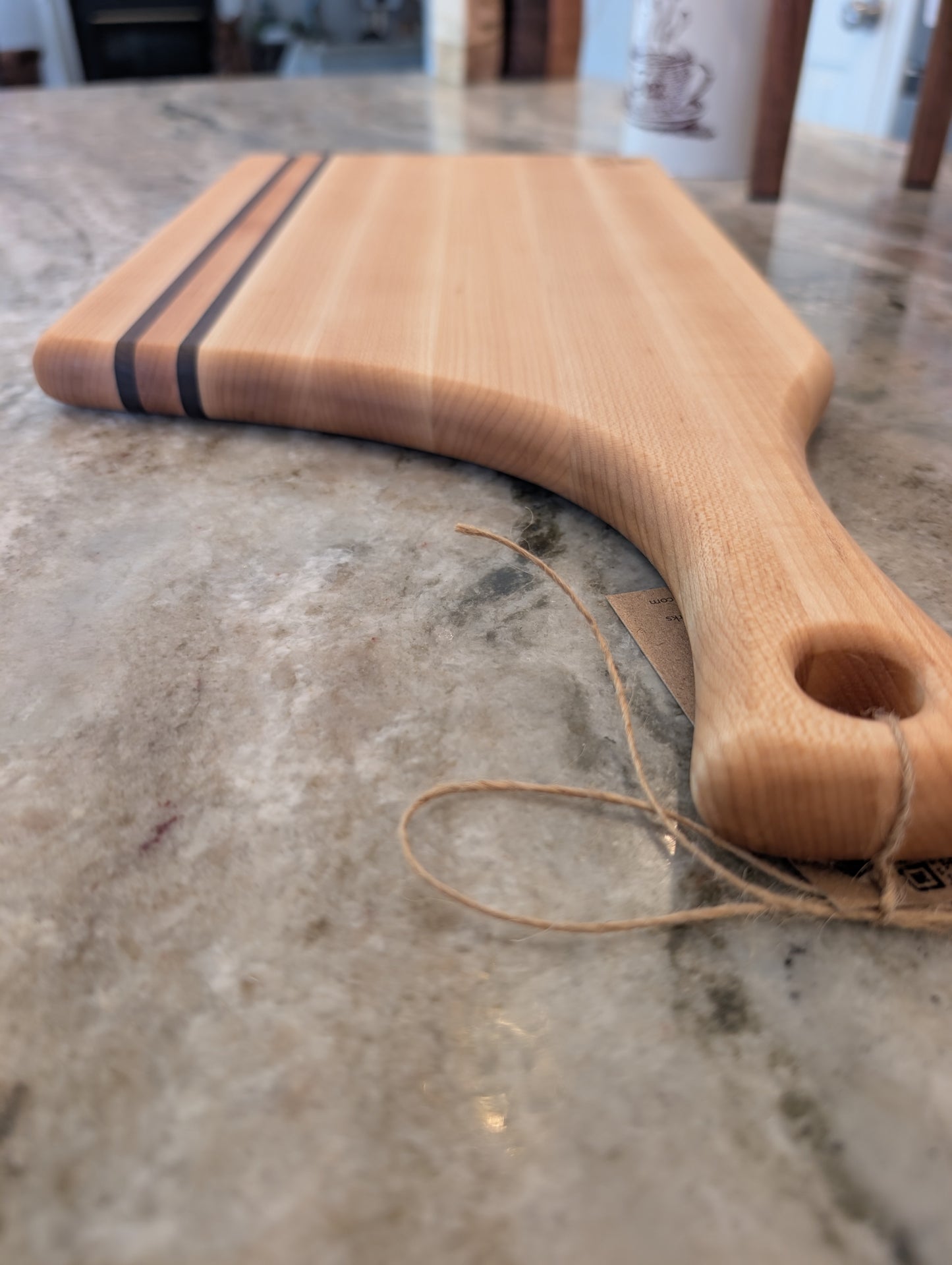 Maple & Walnut Accent Charcuterie Board (#137)