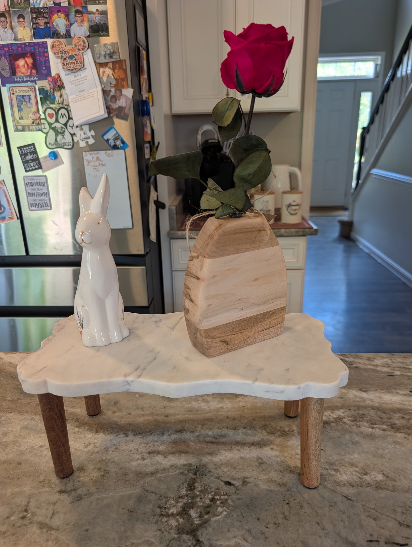 Hardwood Bud Vase