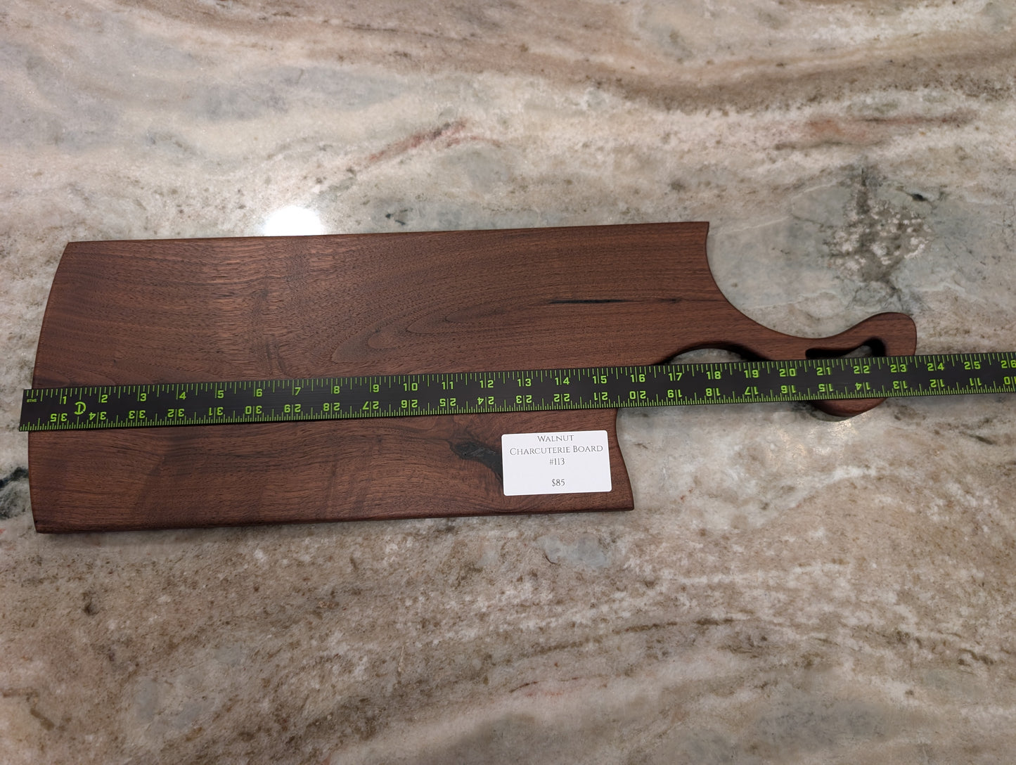 Walnut Charcuterie Board (#113)