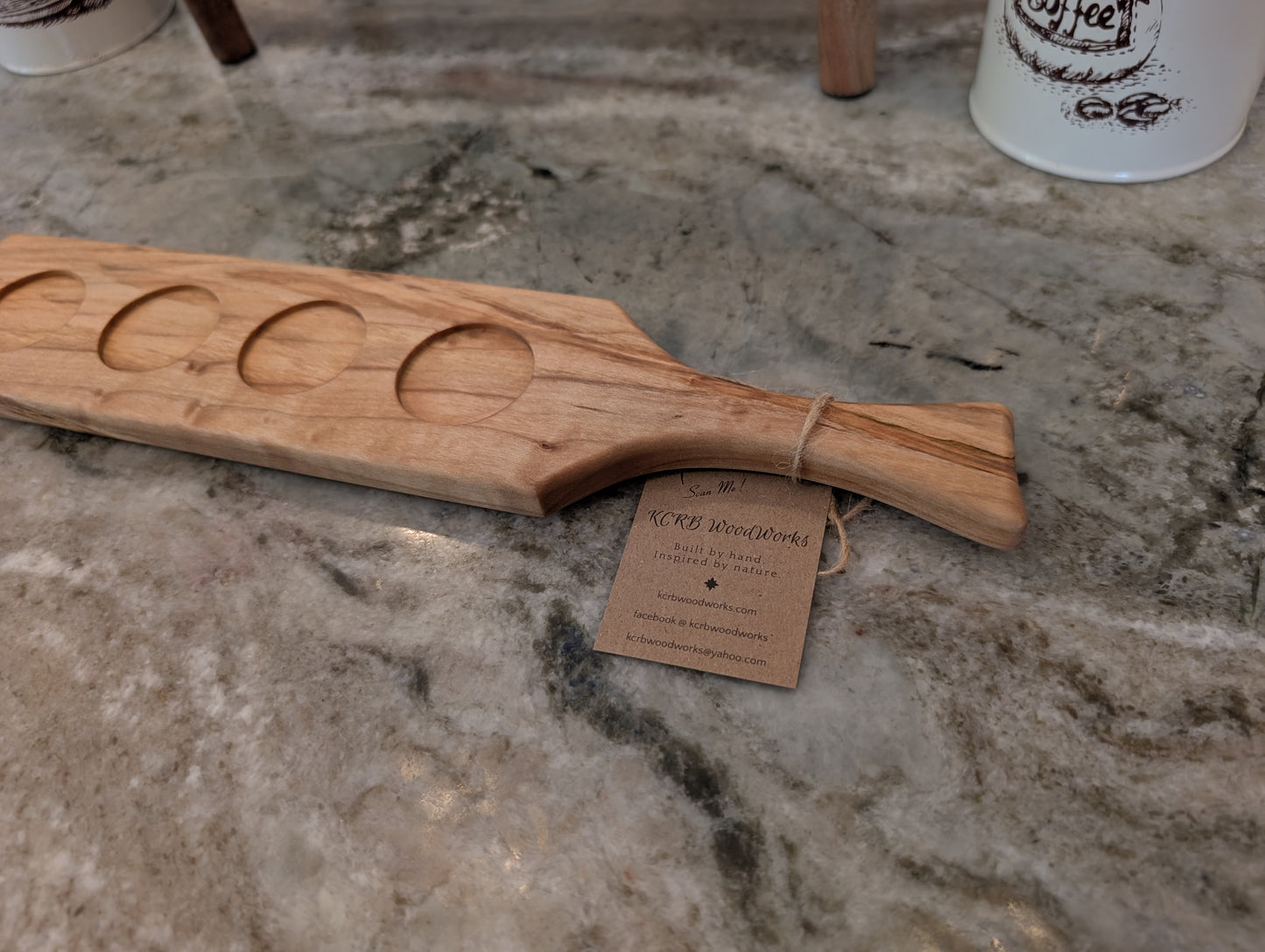 Hardwood Shot Flight Tray