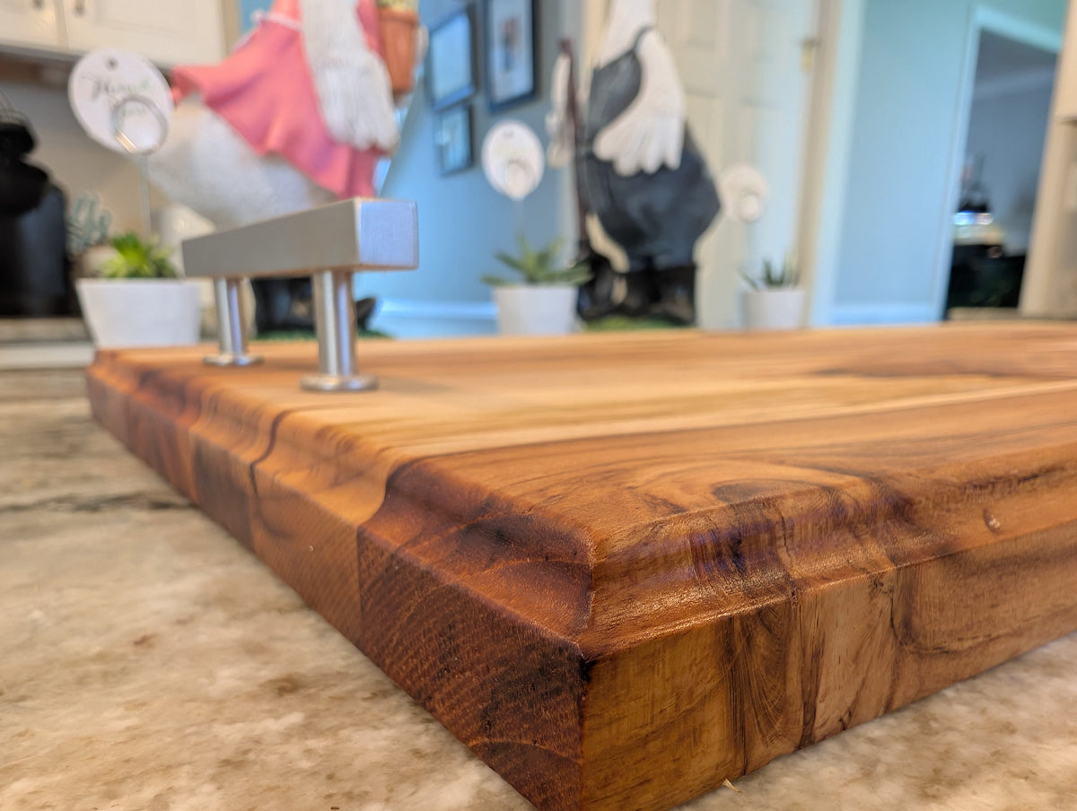 Teak Serving Tray (#705)