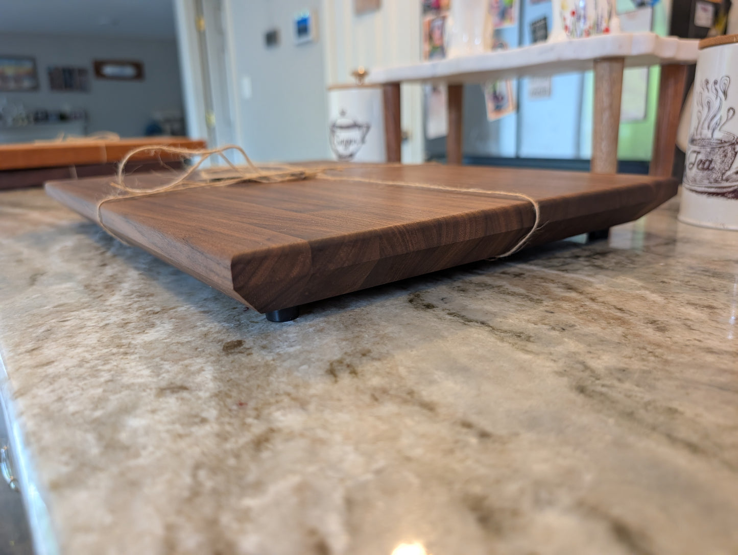Walnut Beveled Edge Cutting Board (#340)