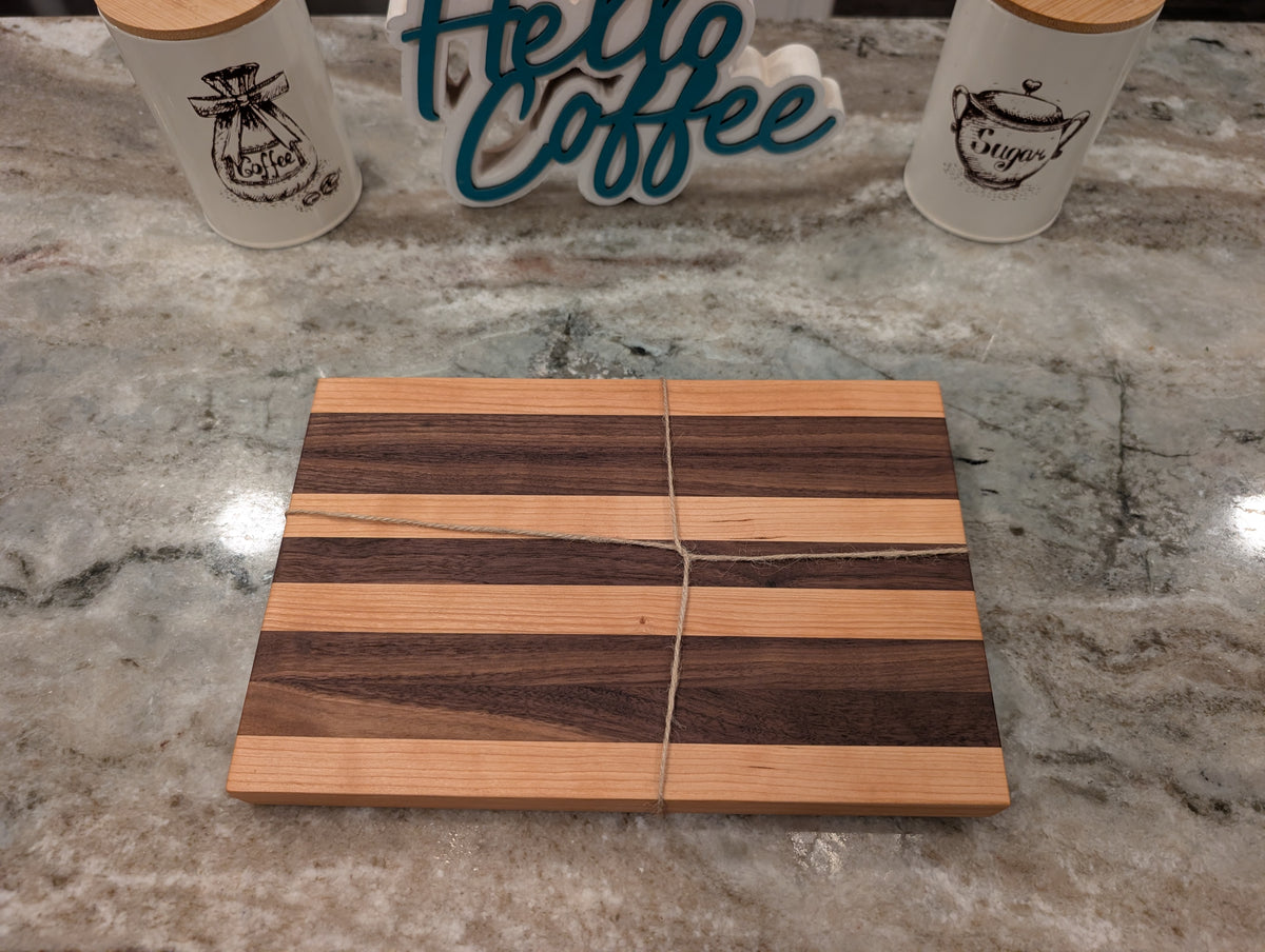 Walnut & Cherry Cutting Board (#361)