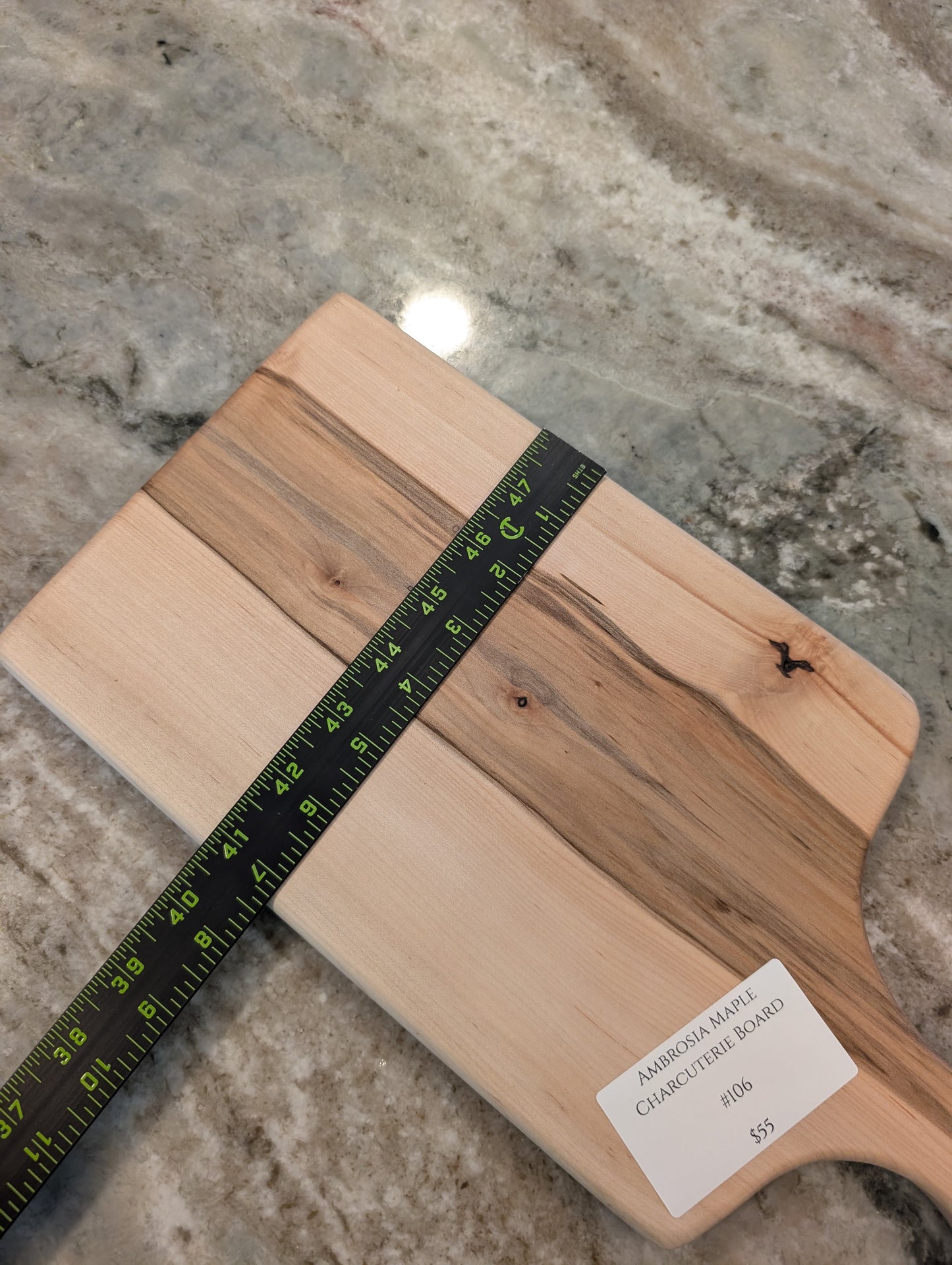 Ambrosia Maple Charcuterie Board (#106)