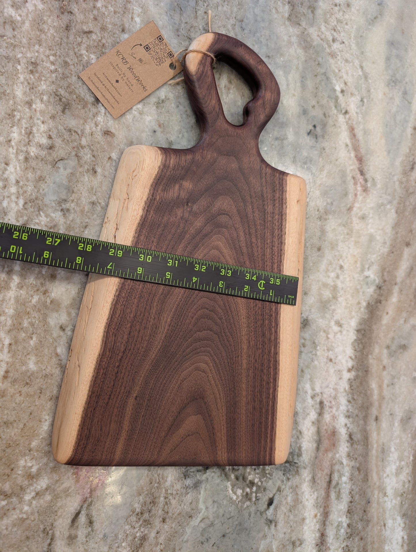 Walnut Charcuterie Board (#122)