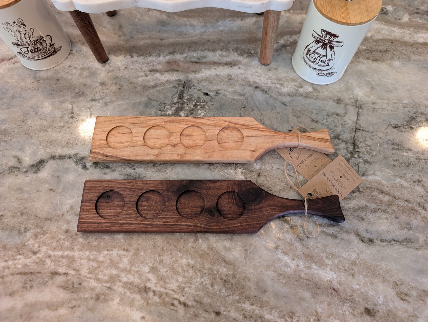 Hardwood Shot Flight Tray