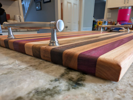 Exotic Wood Serving Tray (#704)