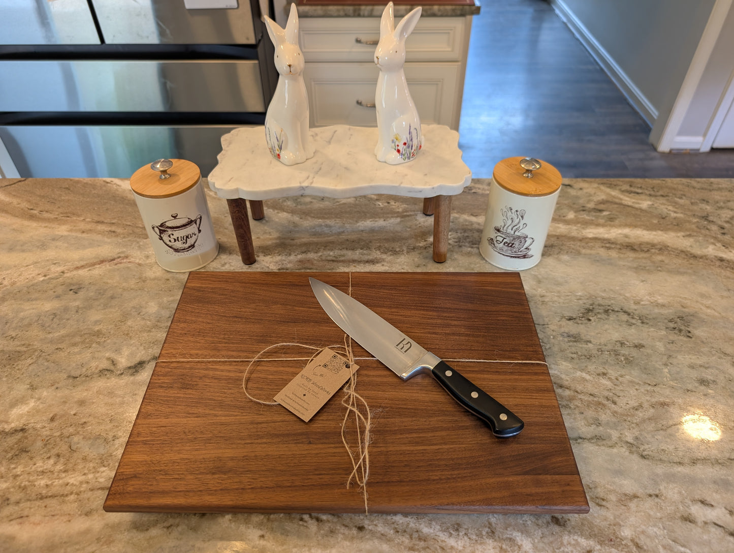 Walnut Beveled Edge Cutting Board (#340)