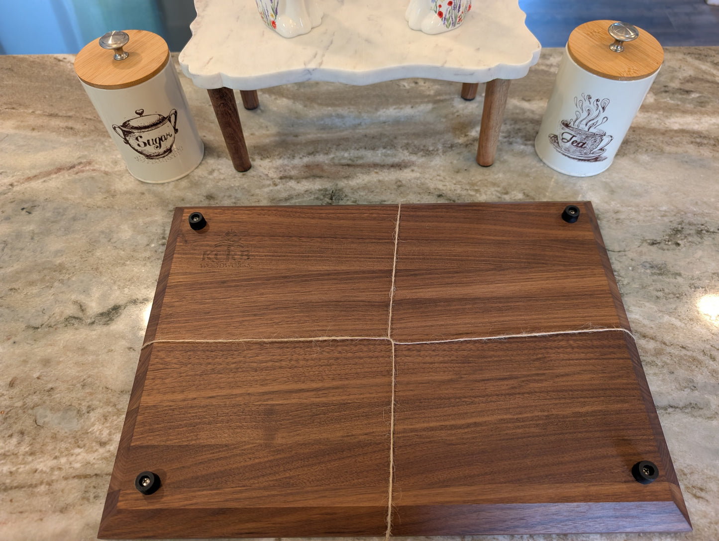 Walnut Beveled Edge Cutting Board (#340)